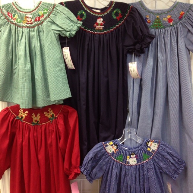 Smocked & Boutique Arriving Daily! #smocked #christmasclothing