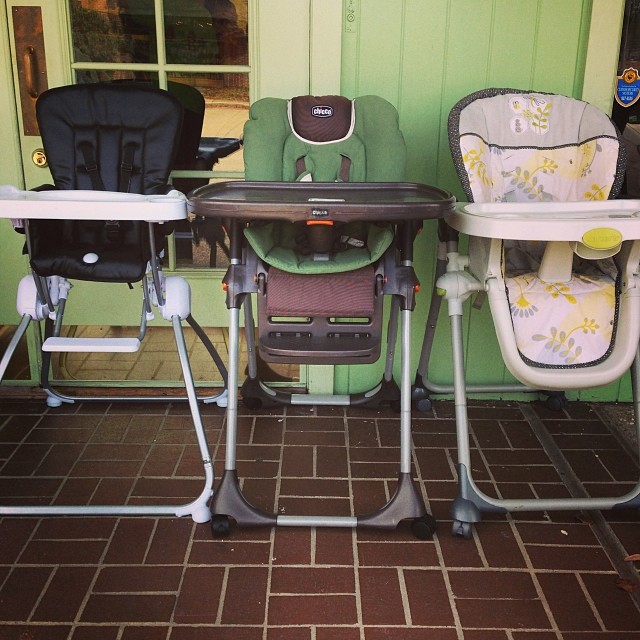 25% off ALL Baby Equipment Today! Includes pack n plays, strollers, walkers, swings, & more!#highchair #batonrouge #walker #packnplay #kidsresale