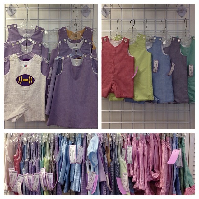 Huge Group of Brand New Boutique Just In!#yoyos&jumpropes#customclothing #easteroutfit #batonrougeboutique #batonrougeboutique #seersucker #lsu#purpleandgold