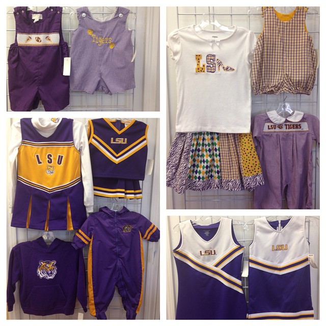 Fantastic LSU Arriving Daily!#purpleandgold #lsu #batonrouge #batonrougeresale