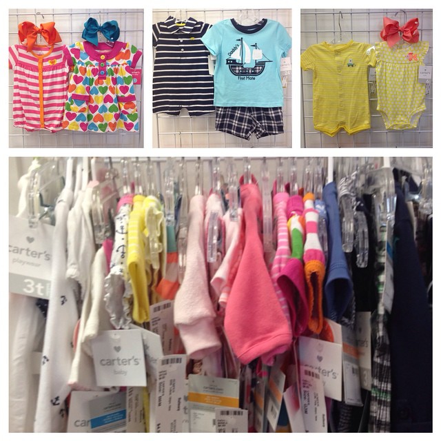 Carter's Cuties, New With Tags! Our Everyday Low Price: $4-$4.50!#refinerykids #225 #batonrouge #carters