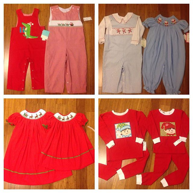 CHRISTMAS!! We are putting out hundreds of Christmas smocked & boutique outfits this week! Get your Christmas early for Christmas cards & pictures!#refinerykids #225 #batonrouge #gobr #idigbr