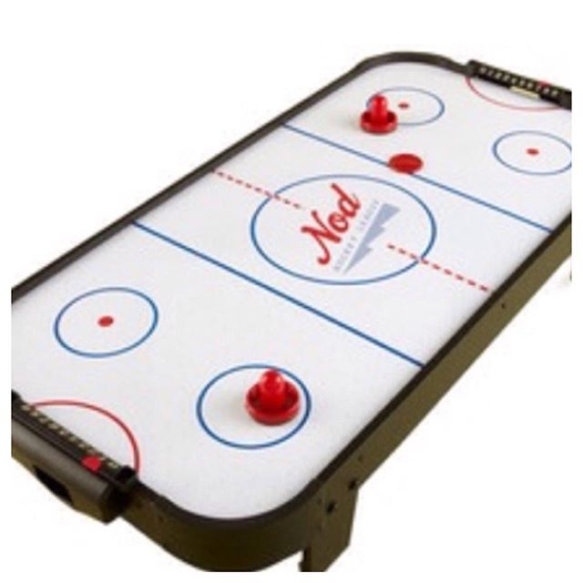 Looking for rainy day fun? This Land of Nod 40"X 20" air hockey table is only $24.99!#landofnod #rainydayfun #refinerykids #batonrouge #225