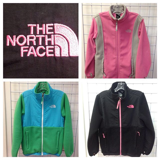 What girl wouldn't love these North Face jackets? Size 10-12, $29.99 each!#refinerykids #batonrouge #225 #northface #thenorthface