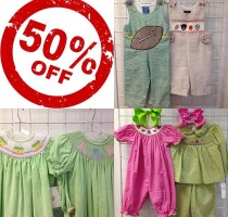 1 DAY ONLY! 50% OFF ALL Clothing! SATURDAY 1/9 10am -5pm ONLY! REfinery KIDS!